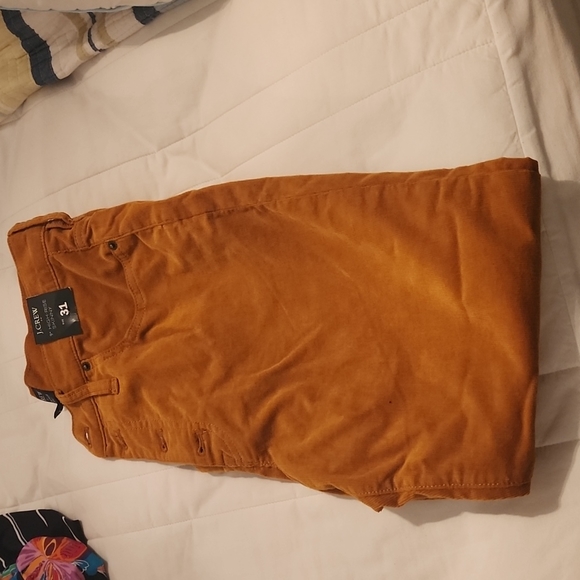 J. Crew High-Rise Skinny Pants in Orange - Picture 2 of 4